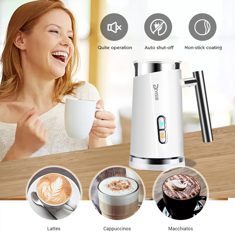 DEVISIB Automatic Milk Frother Milk Steamer